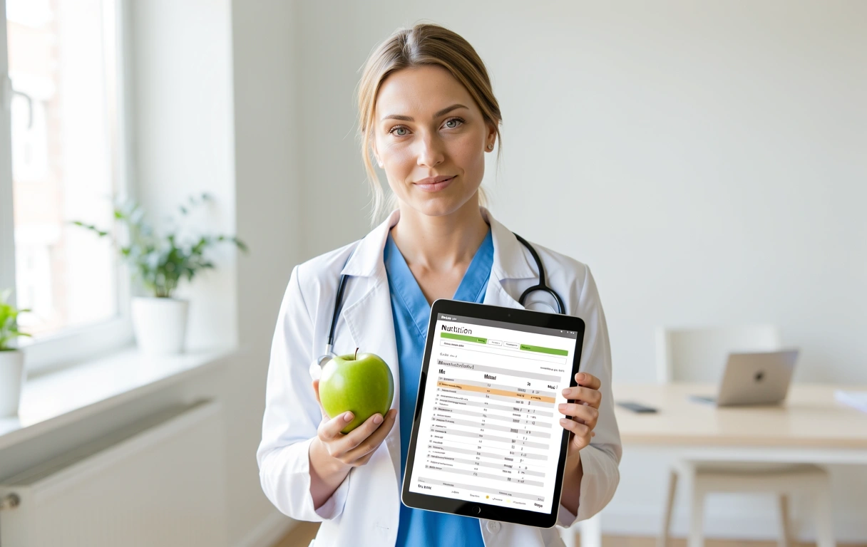 Dietetyk w nowoczesnym gabinecie DietCoach Poznań